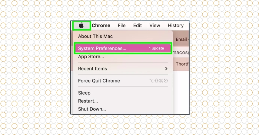 menu button